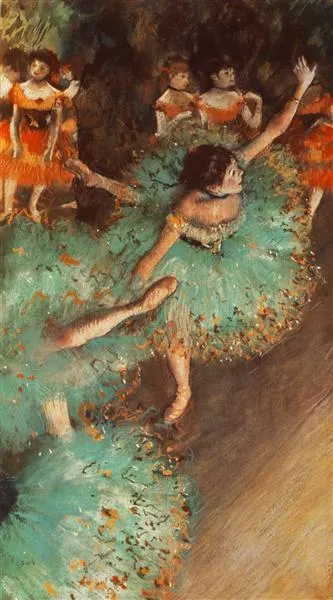 Dancer In Green